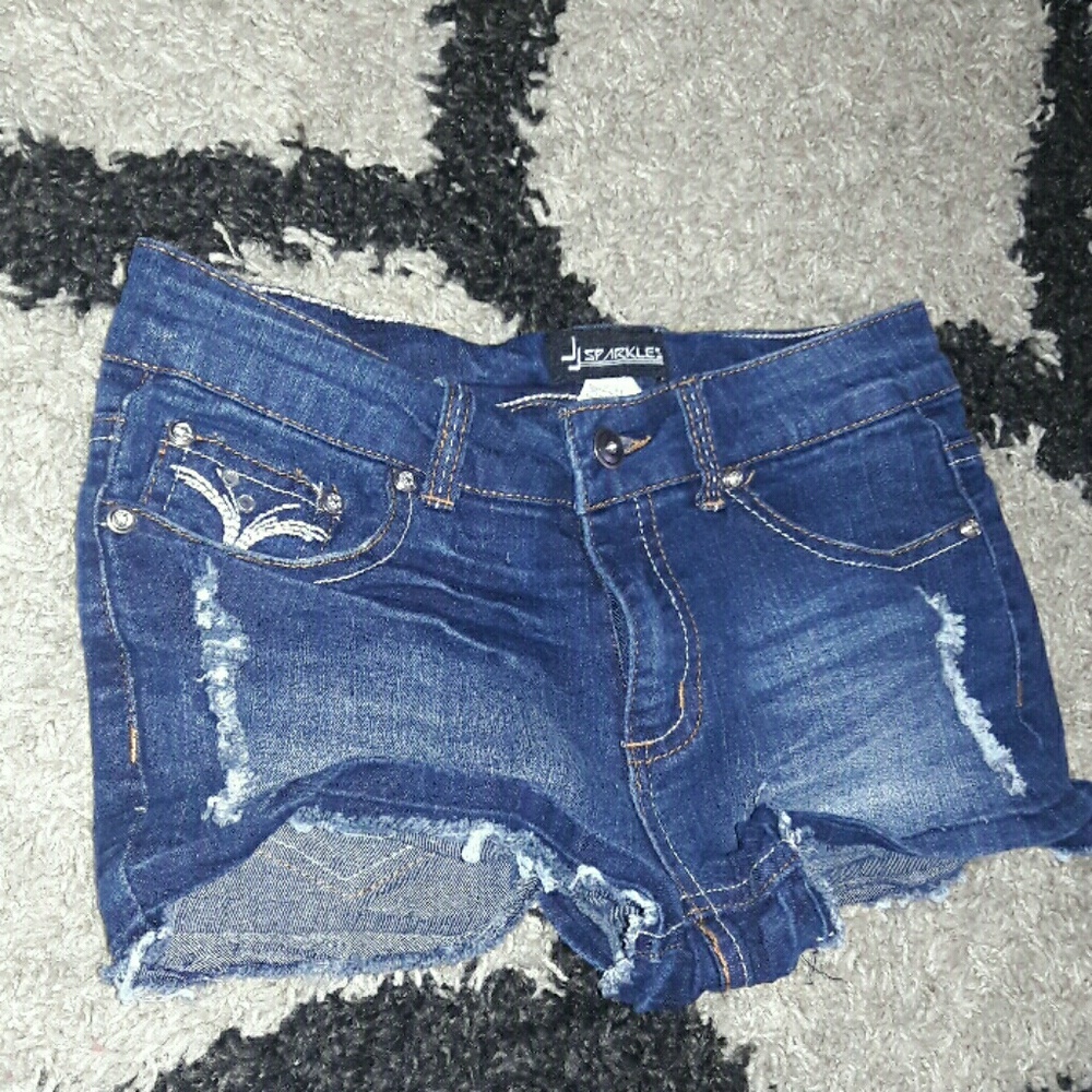 ripped shorts
